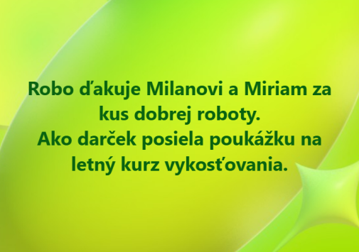 Leto na bitúnku.